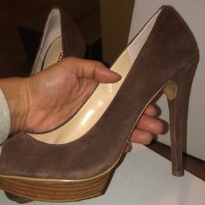 Bakers Suede Heel